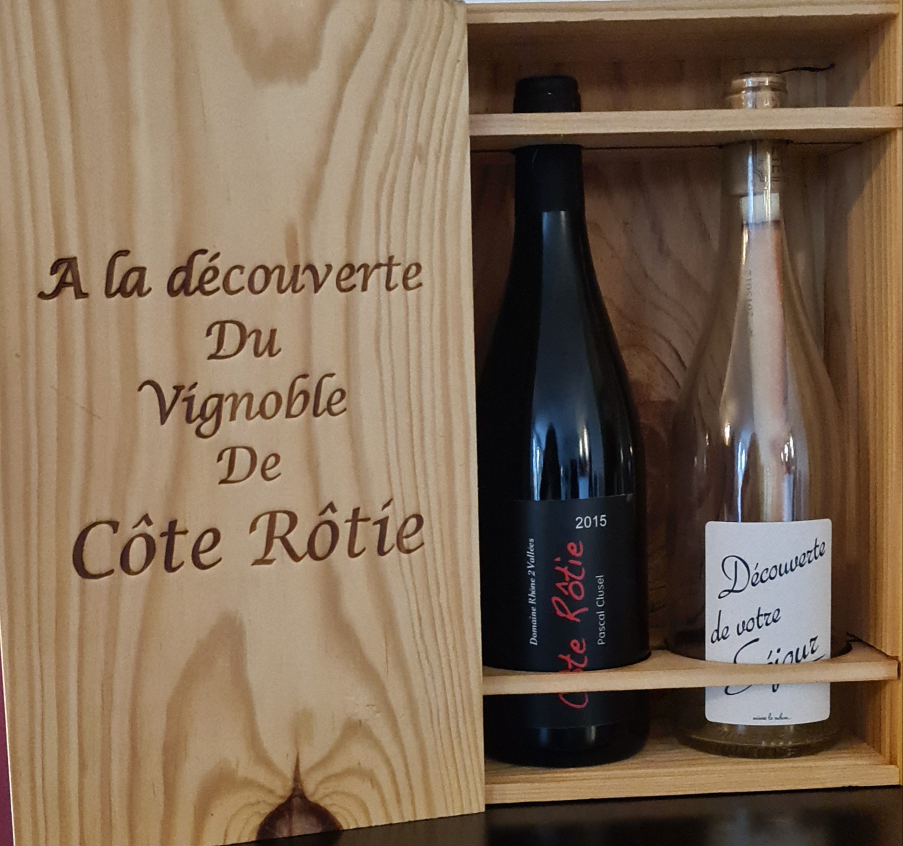 Coffret Cadeau Sommelier Côte-Rôtie (grand vin rouge du Rhône)